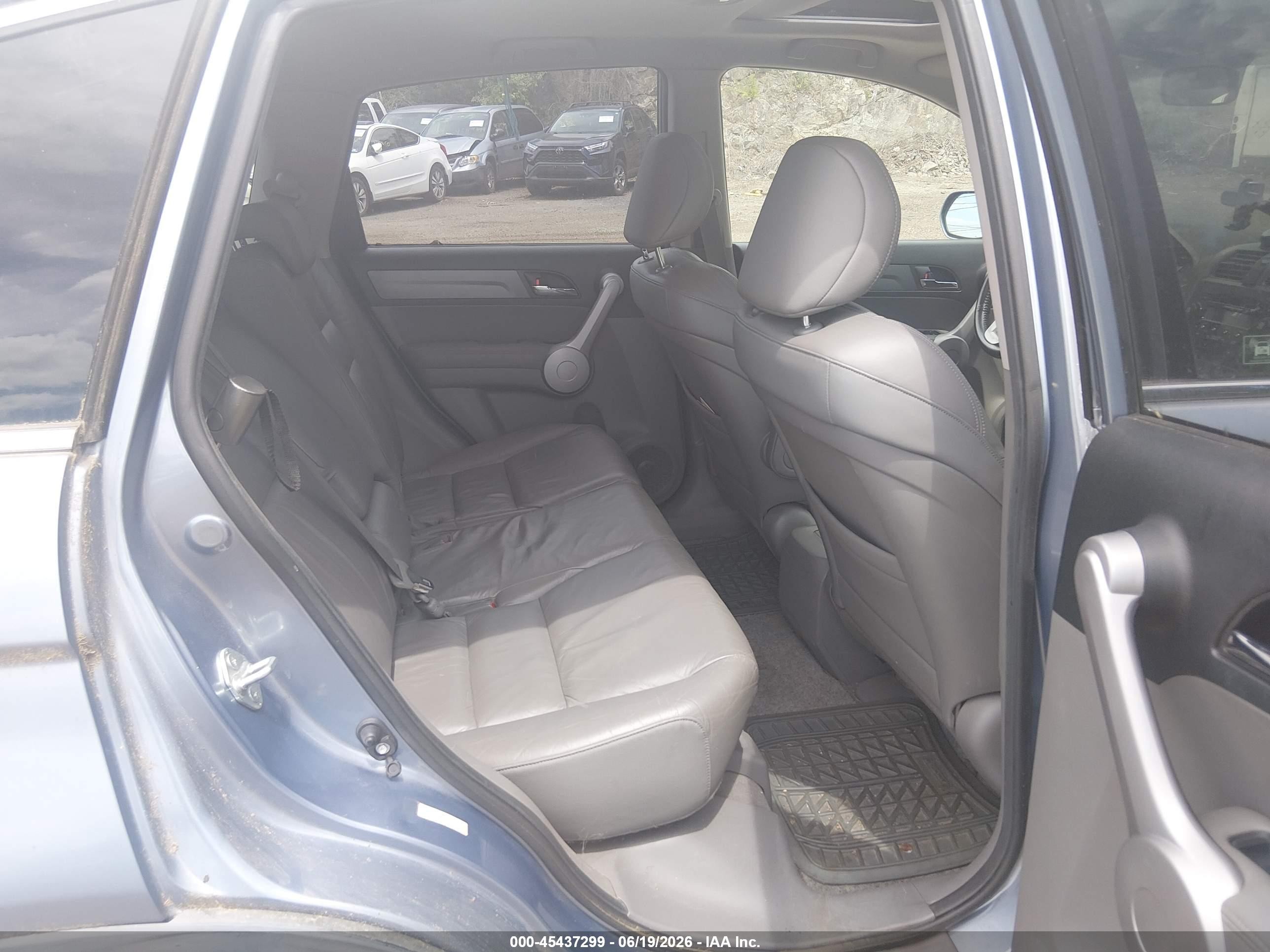 2007 Honda Cr-v Ex-l Синий vin: JHLRE48727C002071