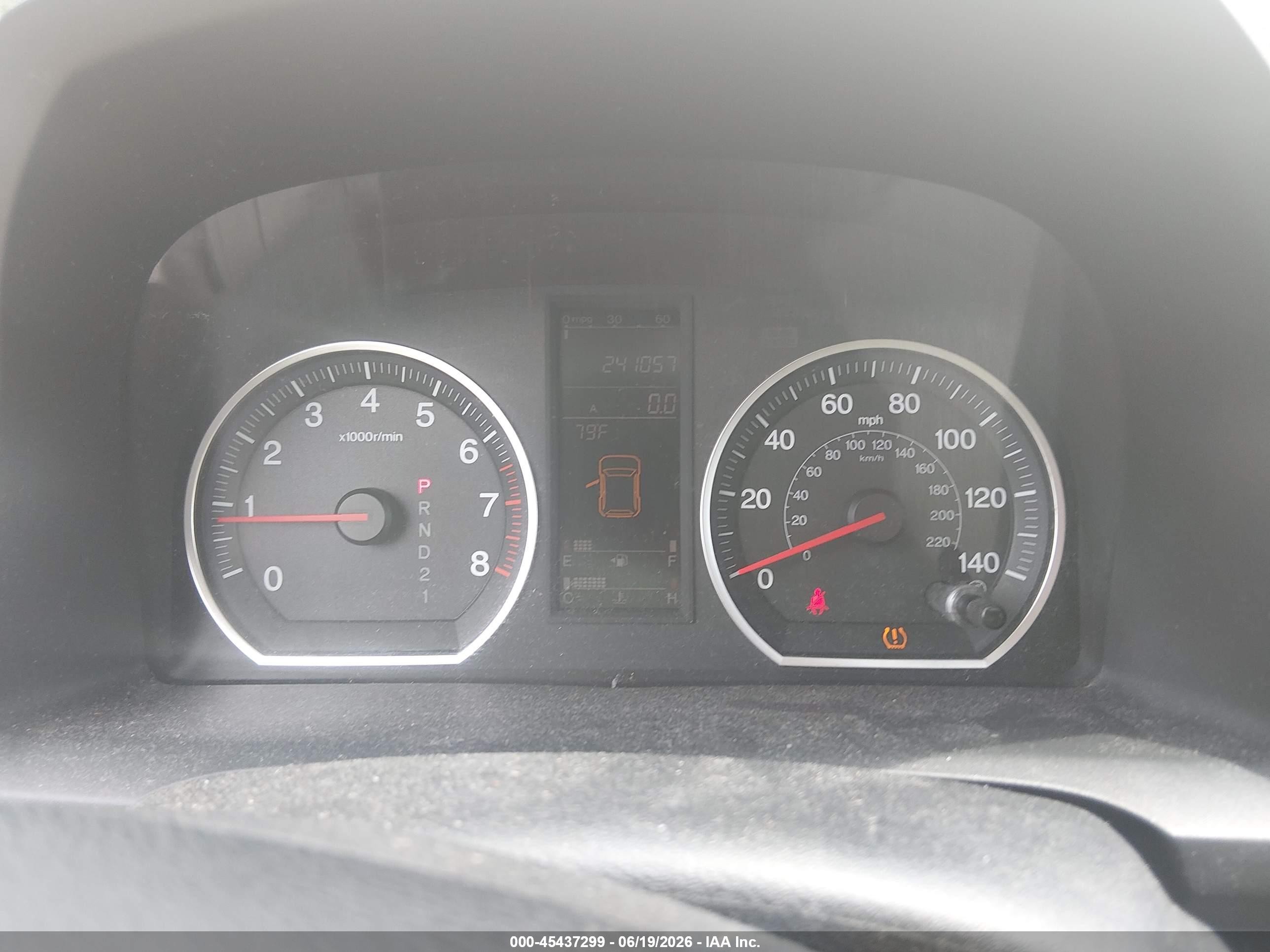 2007 Honda Cr-v Ex-l Синий vin: JHLRE48727C002071