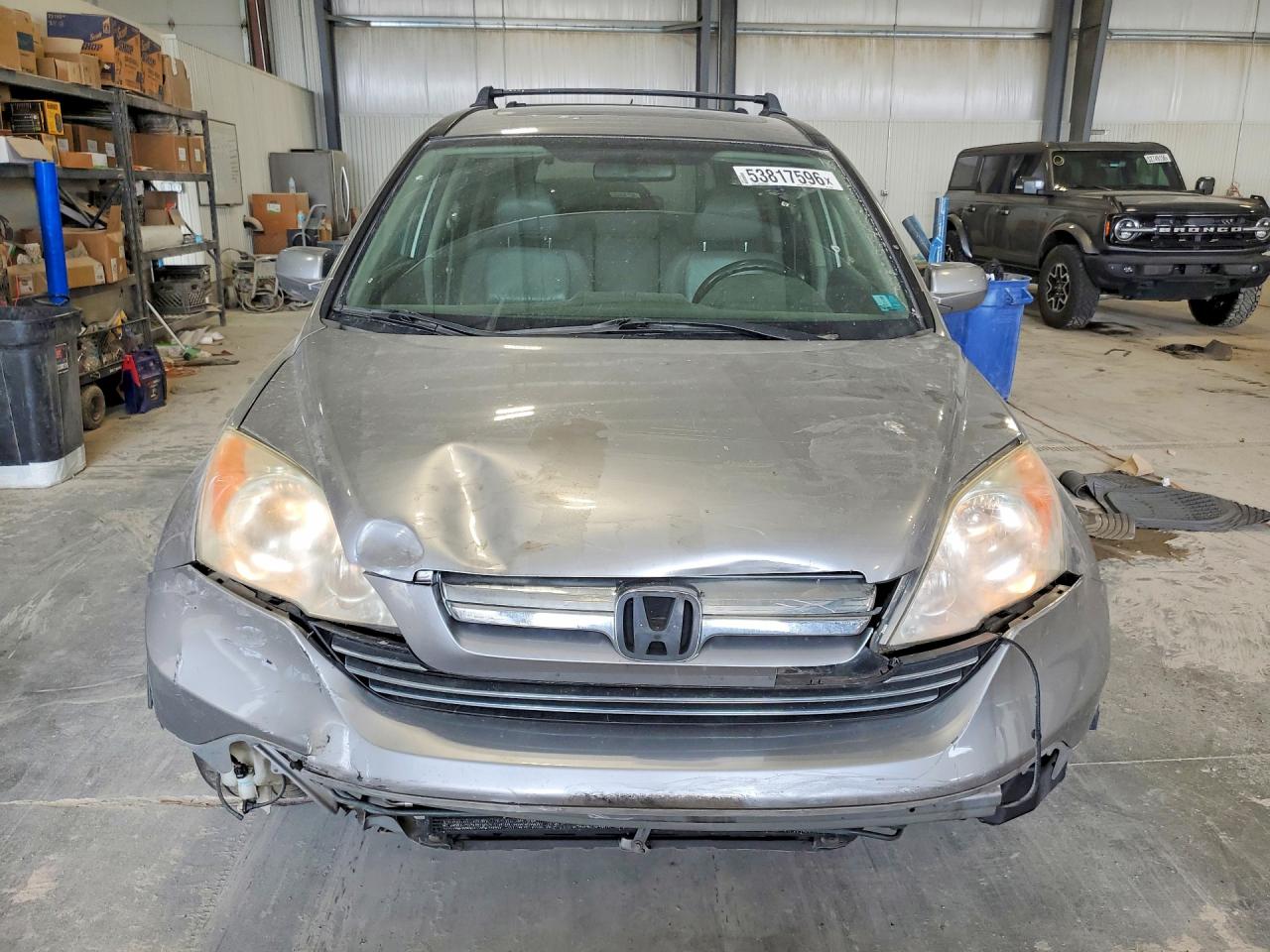 2007 Honda Cr-v Exl Silver vin: JHLRE48727C026306