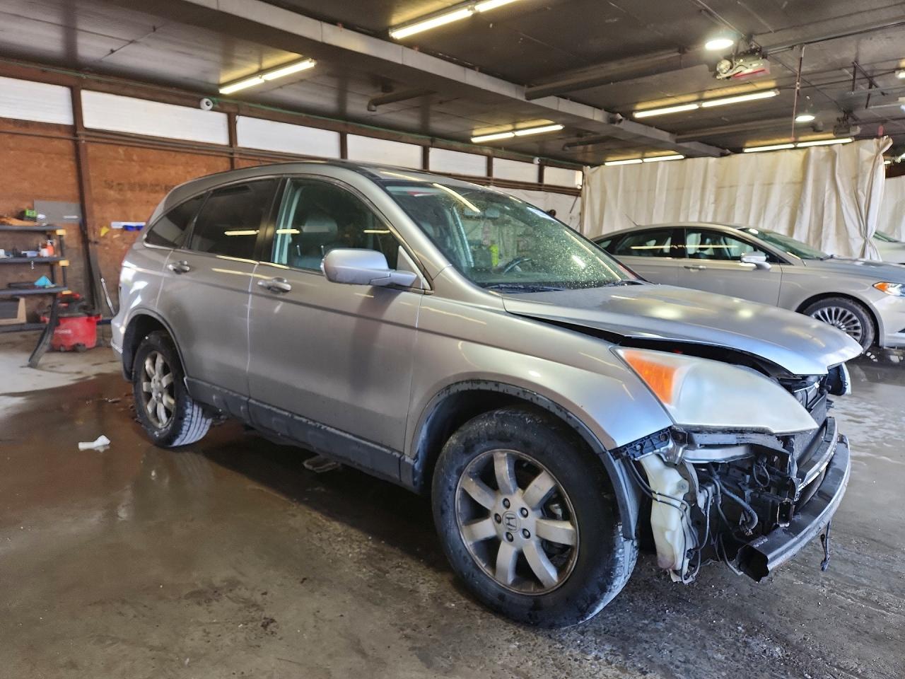 2007 Honda Cr-v Exl Silver vin: JHLRE48727C039394