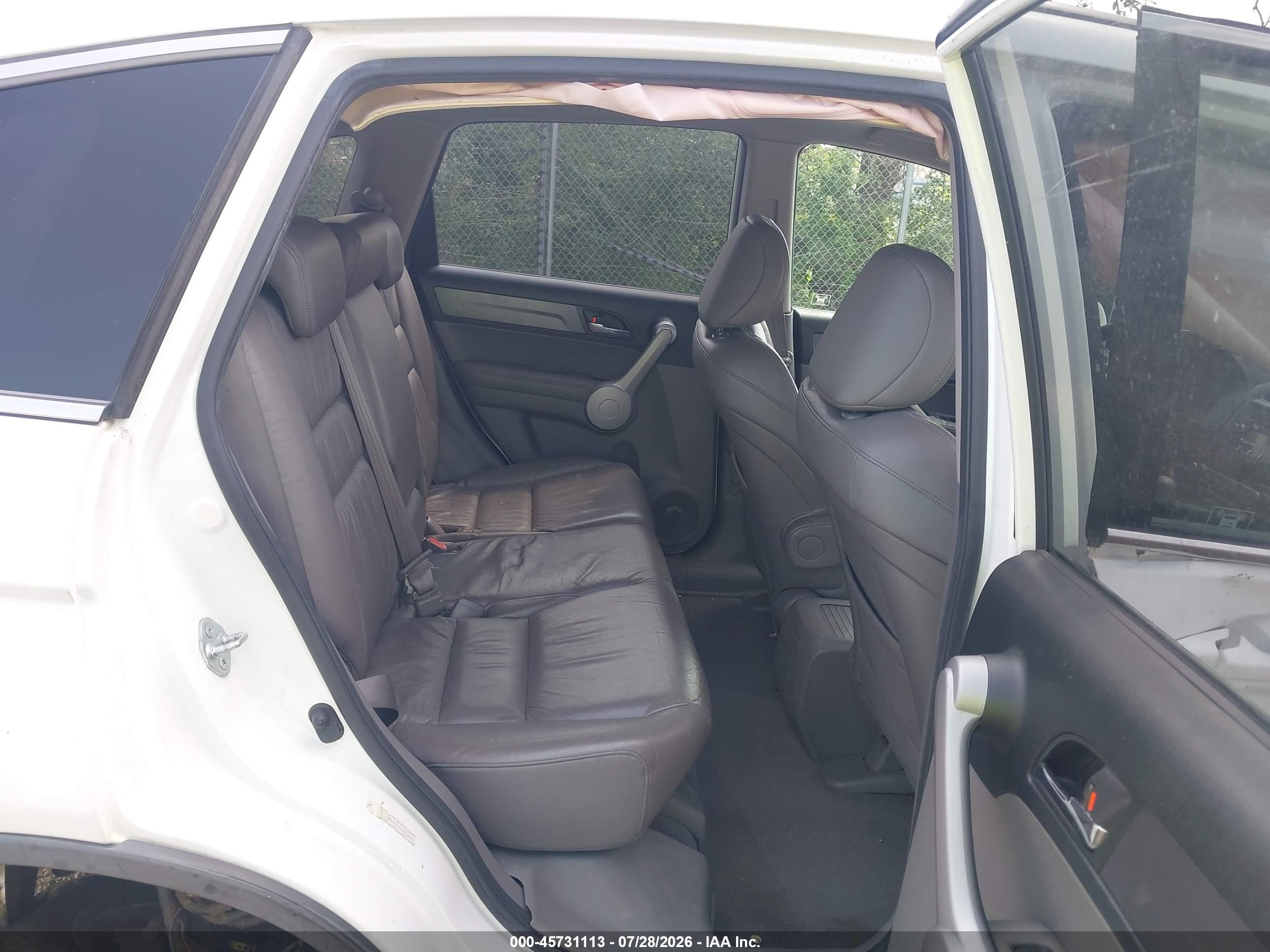 2007 Honda Cr-v Ex-l White vin: JHLRE48727C051884