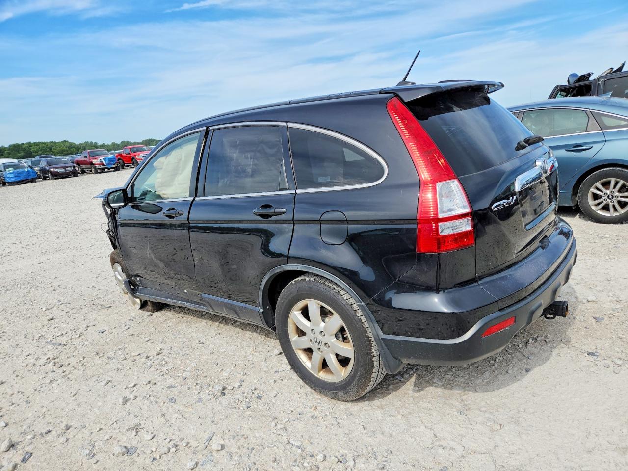 2007 Honda Cr-v Exl Black vin: JHLRE48727C060620