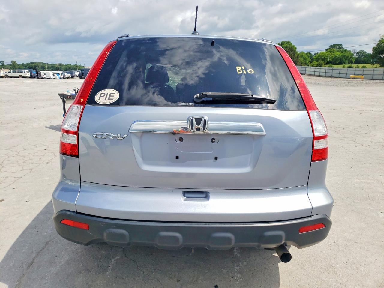 2007 Honda Cr-v Exl Blue vin: JHLRE48727C060911