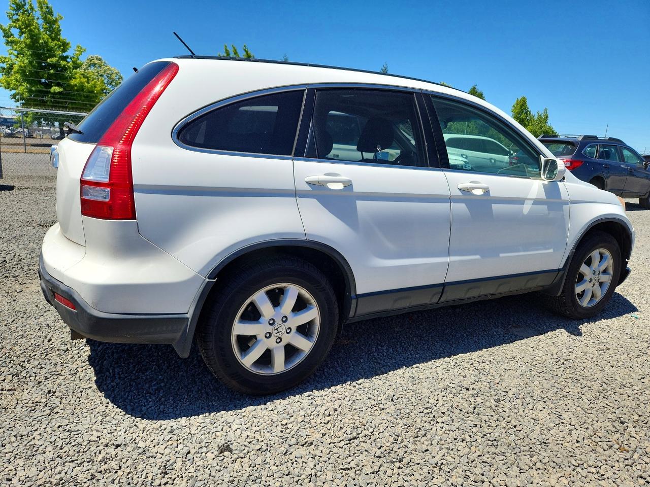 2007 Honda Cr-v Exl White vin: JHLRE48727C064490