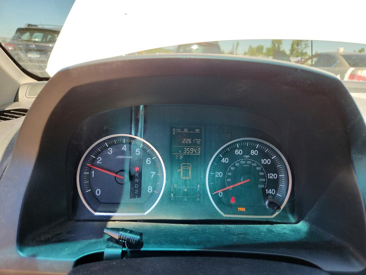 2007 Honda Cr-v Exl White vin: JHLRE48727C064490