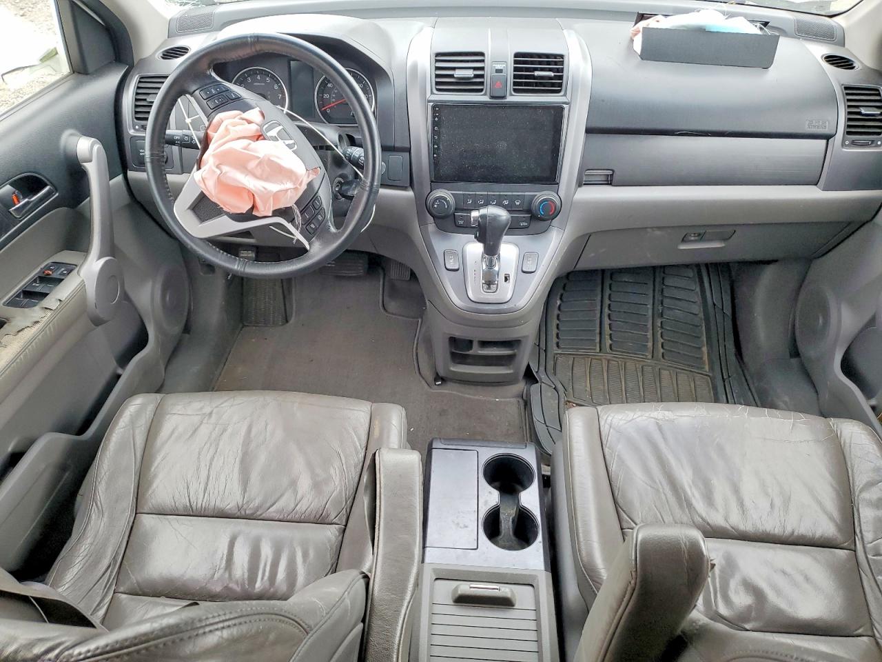 2007 Honda Cr-v Exl White vin: JHLRE48727C084867