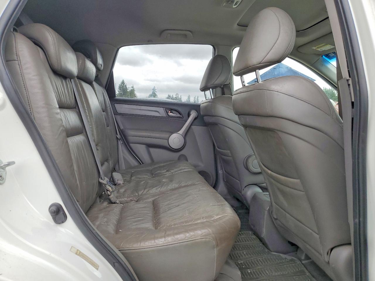 2007 Honda Cr-v Exl White vin: JHLRE48727C084867