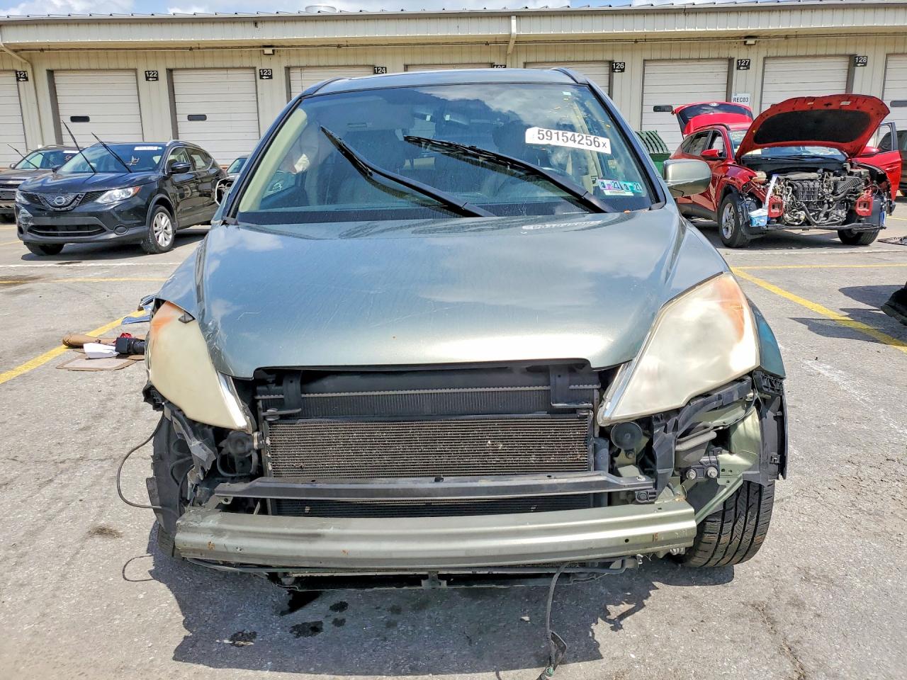 2007 Honda Cr-v Exl Green vin: JHLRE48727C087204