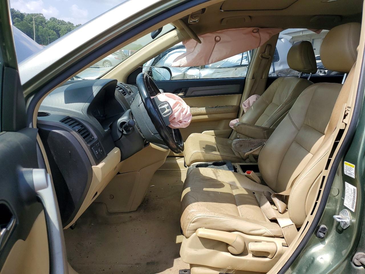 2007 Honda Cr-v Exl Green vin: JHLRE48727C087204