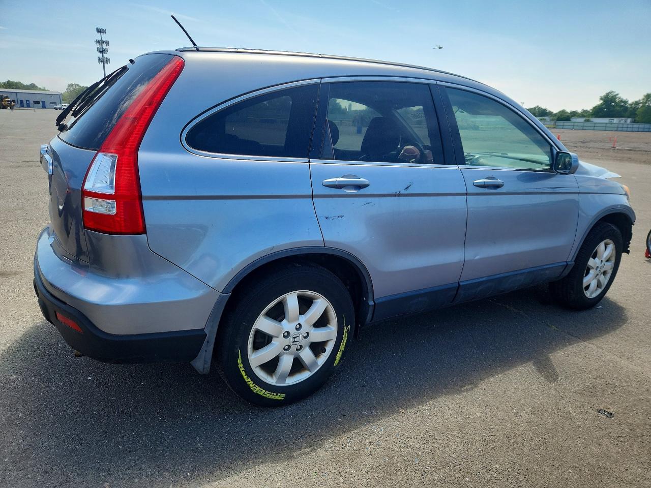 2007 Honda Cr-v Ex Blue vin: JHLRE48727C088823