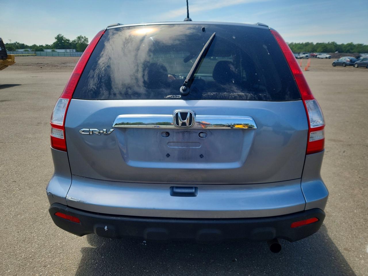 2007 Honda Cr-v Ex Blue vin: JHLRE48727C088823