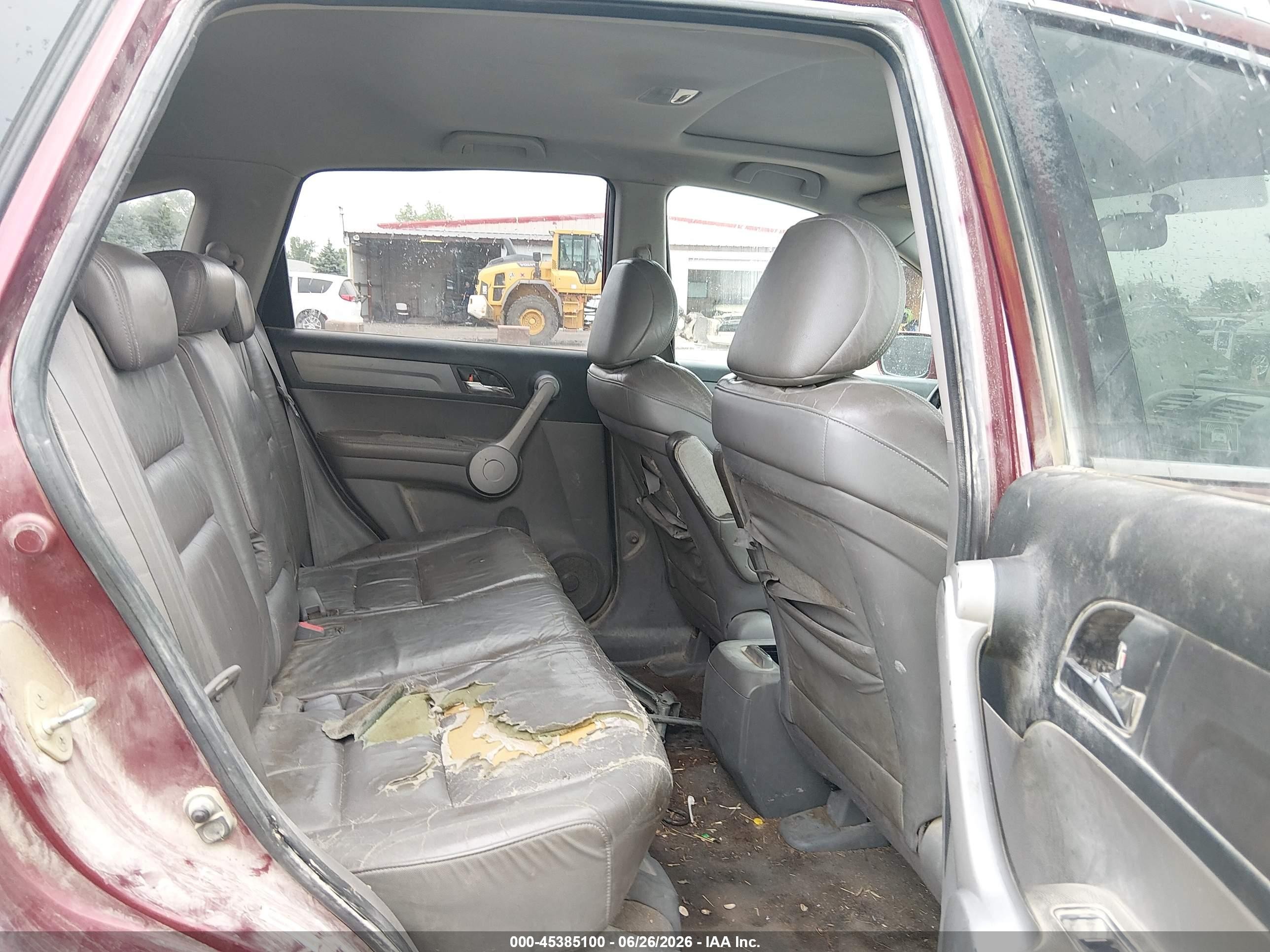 2007 Honda Cr-v Ex-l Red vin: JHLRE48727C090426
