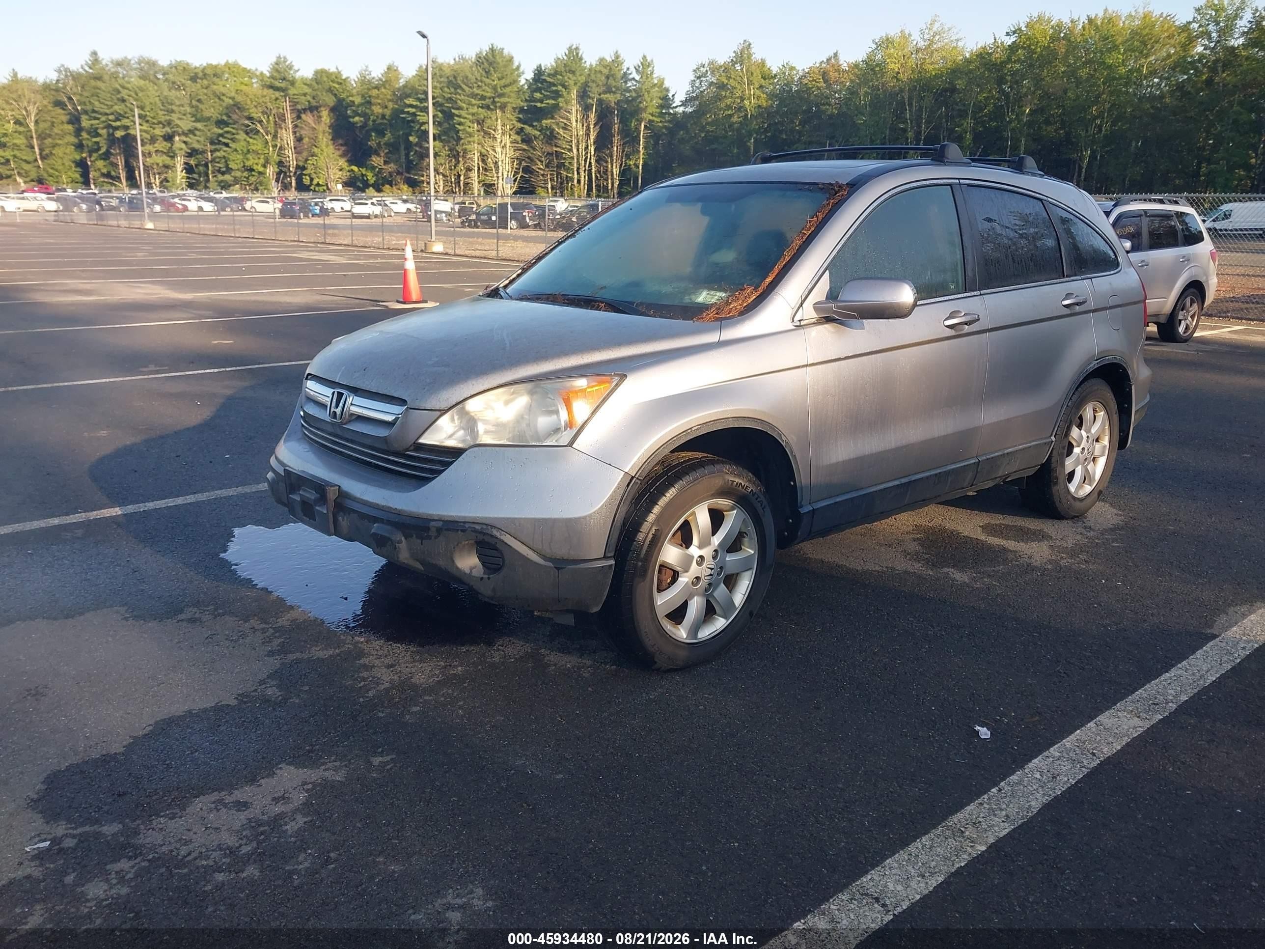 2008 Honda Cr-v Ex-l Серебряный vin: JHLRE48728C018840