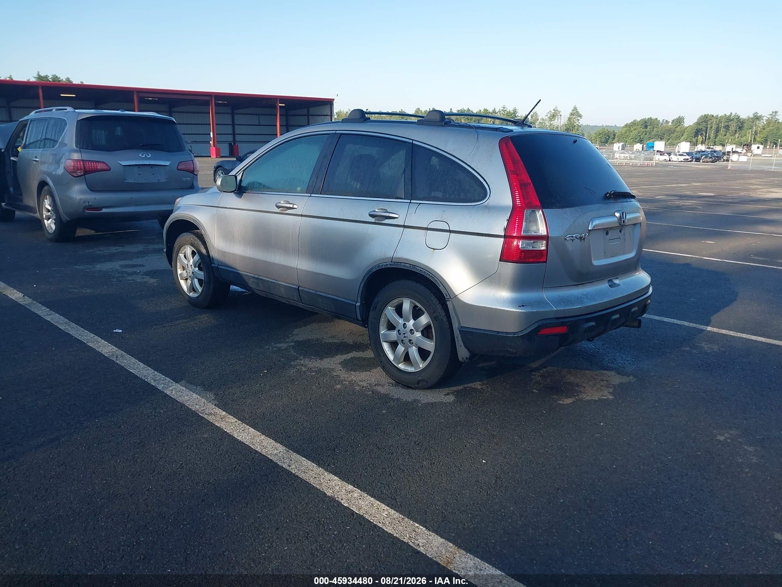 2008 Honda Cr-v Ex-l Серебряный vin: JHLRE48728C018840