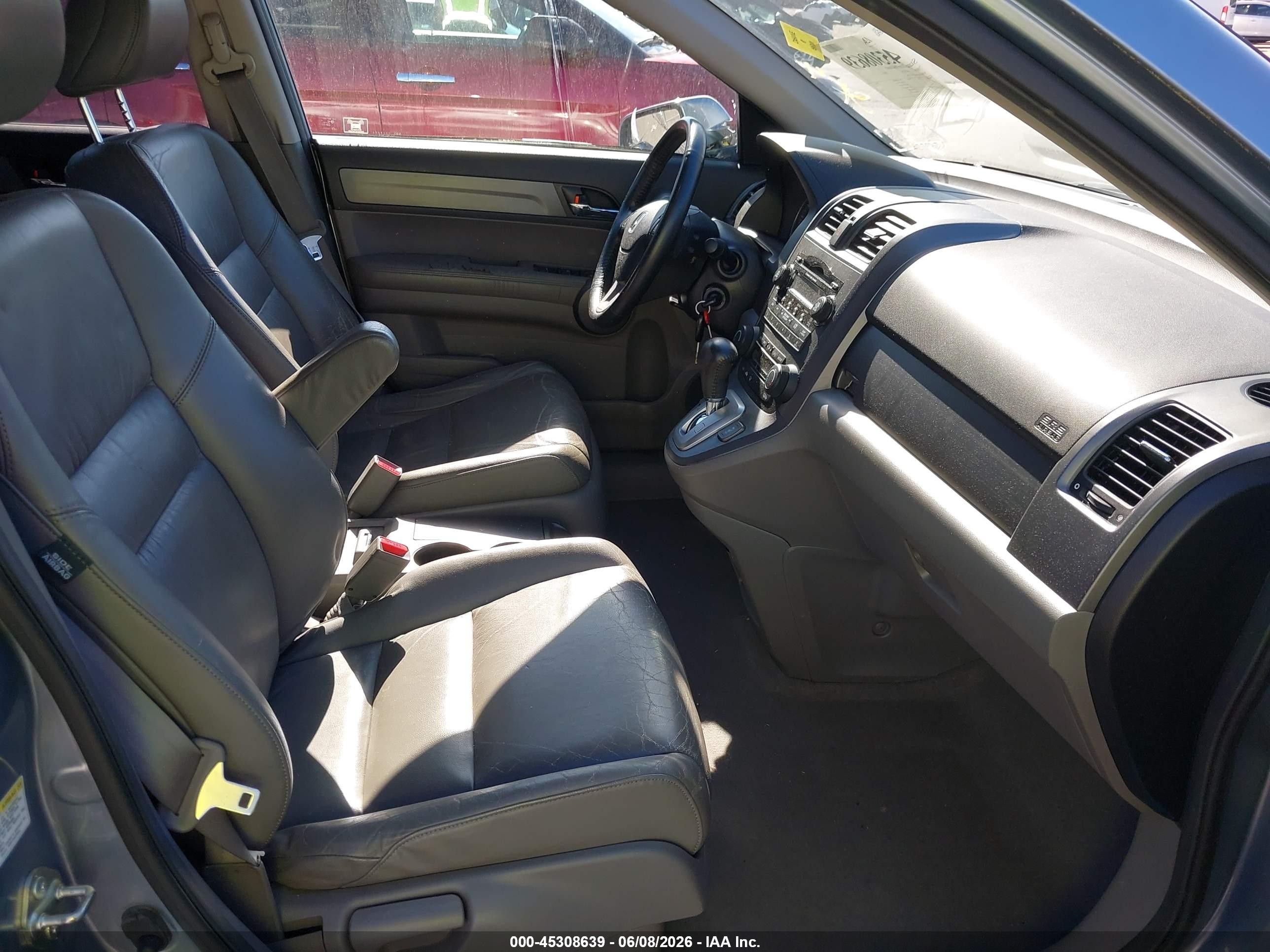 2008 Honda Cr-v Ex-l Light Blue vin: JHLRE48728C022600