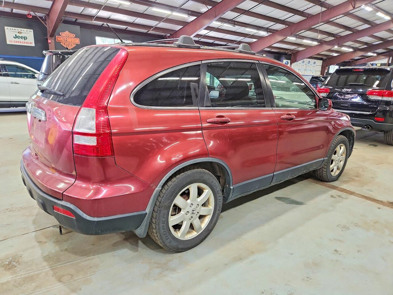 2008 Honda Cr-v Exl Burgundy vin: JHLRE48728C034309