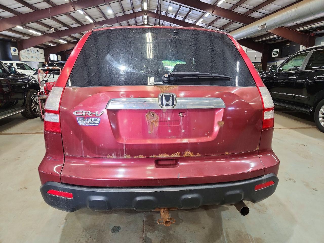 2008 Honda Cr-v Exl Burgundy vin: JHLRE48728C034309