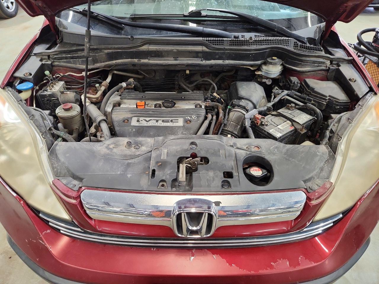 2008 Honda Cr-v Exl Burgundy vin: JHLRE48728C034309