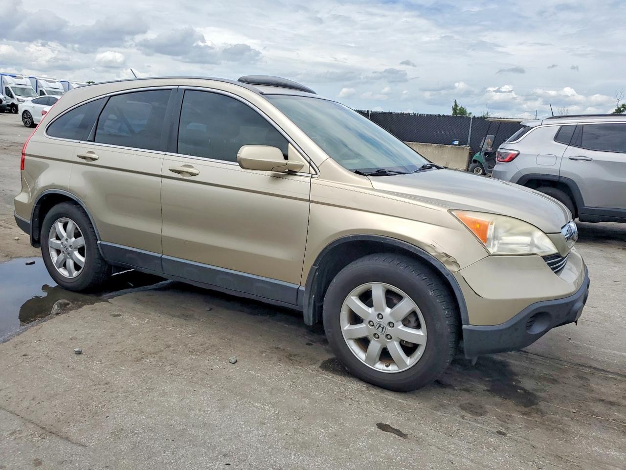 2008 Honda Cr-v Exl Gold vin: JHLRE48728C045309