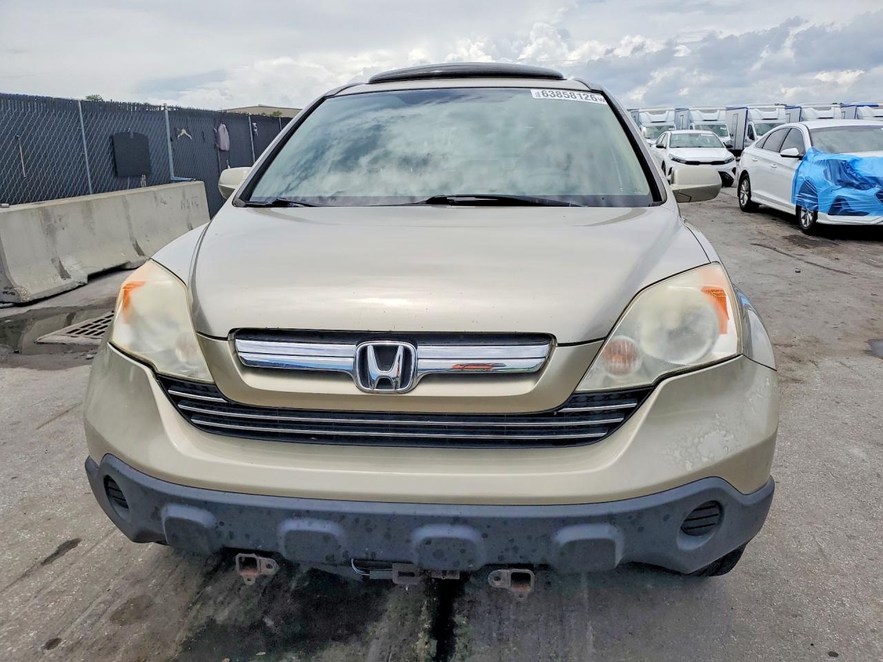 2008 Honda Cr-v Exl Gold vin: JHLRE48728C045309
