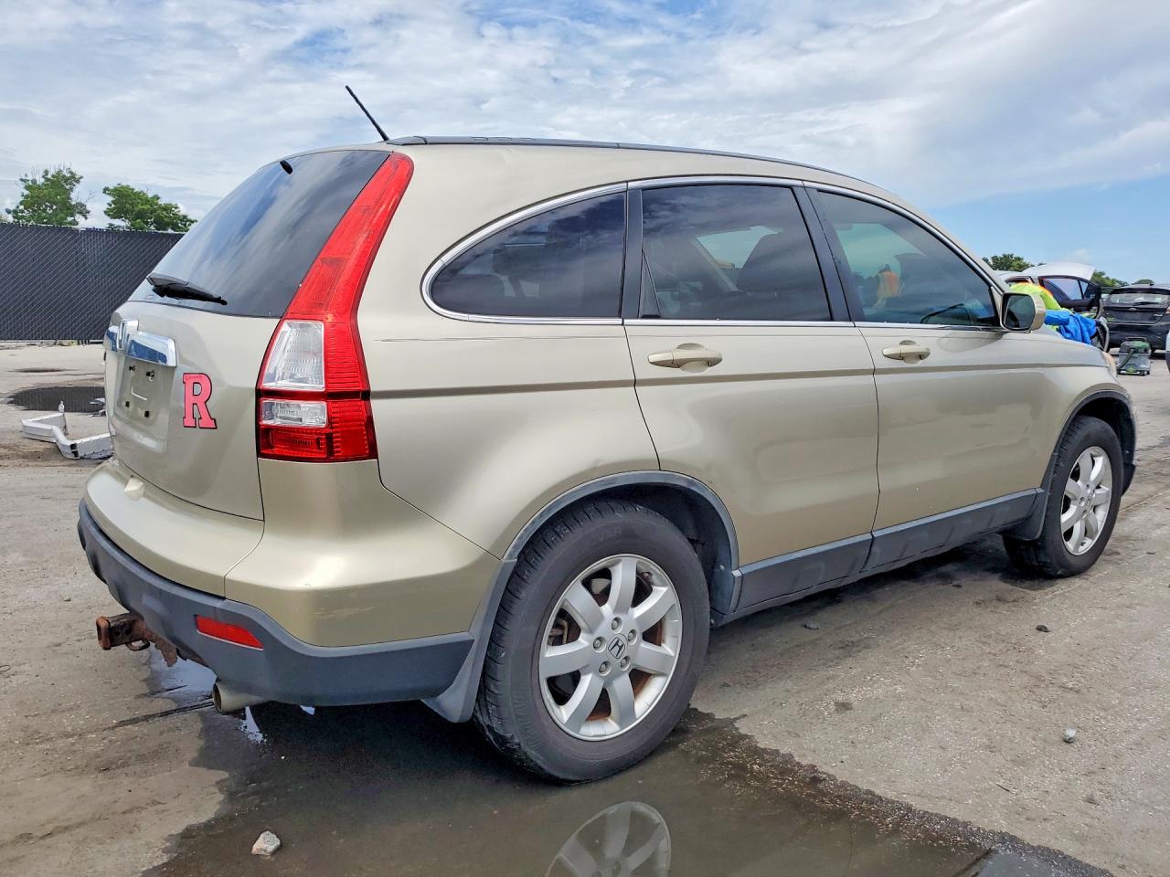 2008 Honda Cr-v Exl Gold vin: JHLRE48728C045309