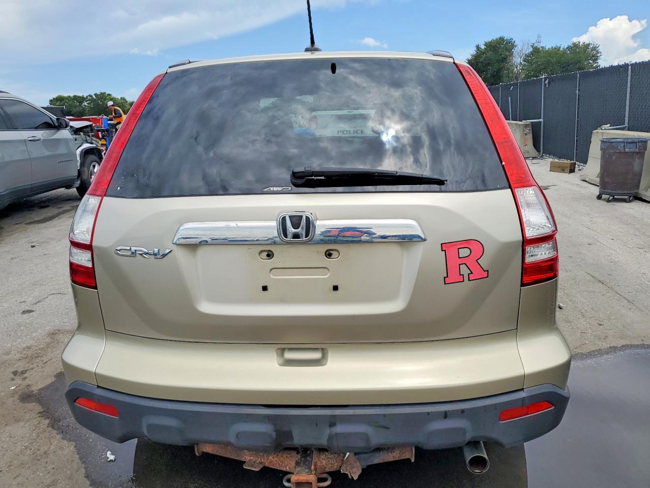 2008 Honda Cr-v Exl Gold vin: JHLRE48728C045309