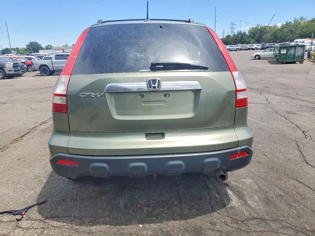 2008 Honda Cr-v Exl Green vin: JHLRE48728C070257