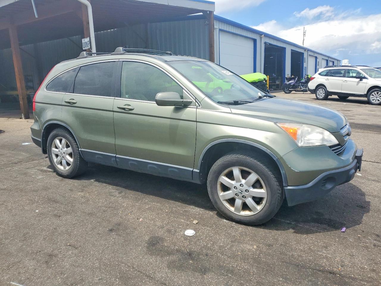 2008 Honda Cr-v Exl Green vin: JHLRE48728C070257