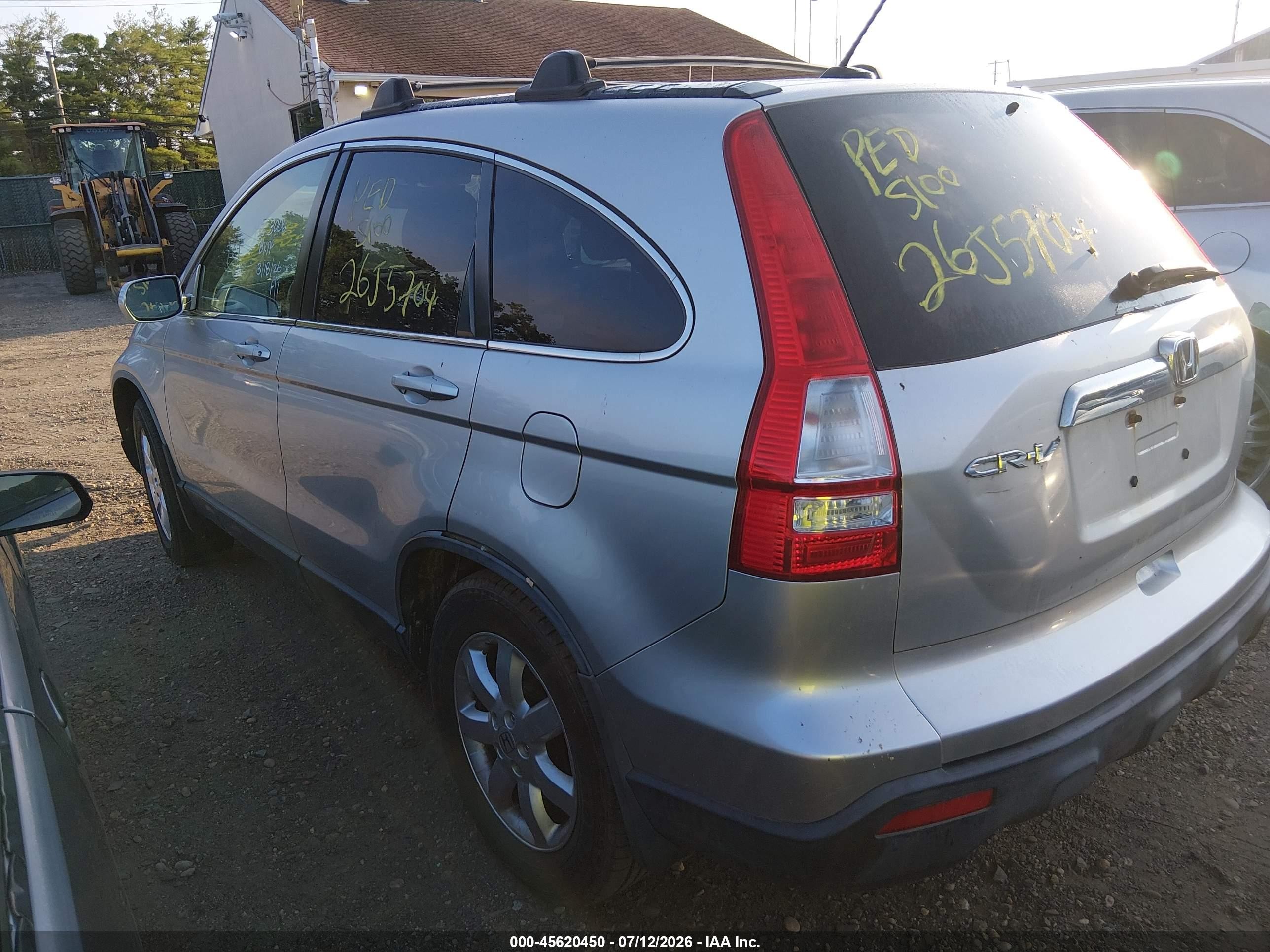 2009 Honda Cr-v Ex-l Gray vin: JHLRE48729C003210