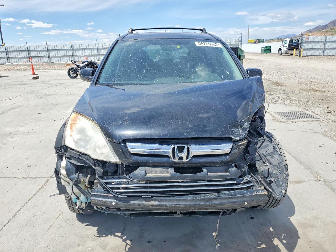2009 Honda Cr-v Exl Black vin: JHLRE48729C004731