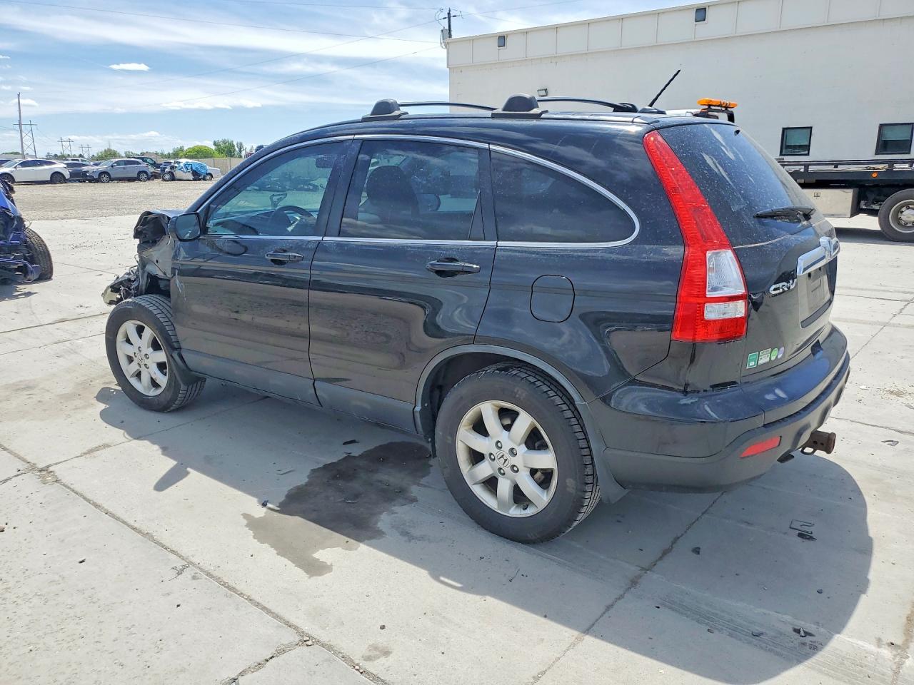 2009 Honda Cr-v Exl Black vin: JHLRE48729C004731