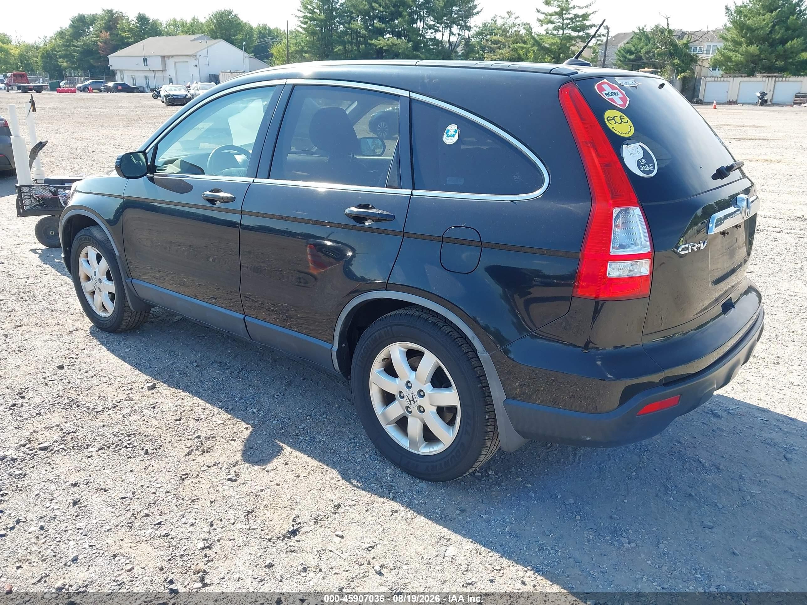 2009 Honda Cr-v Ex-l Black vin: JHLRE48729C012439