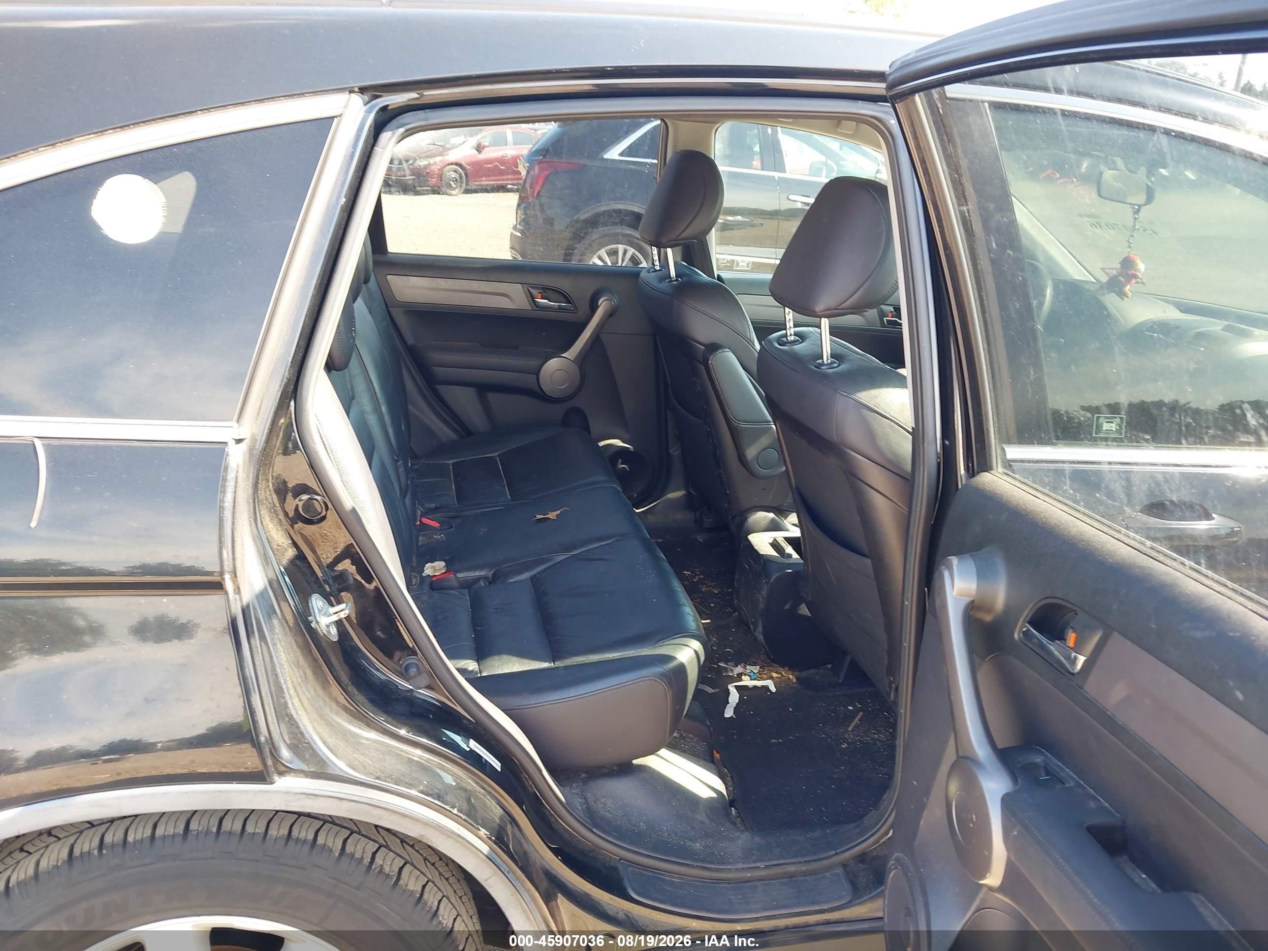2009 Honda Cr-v Ex-l Black vin: JHLRE48729C012439