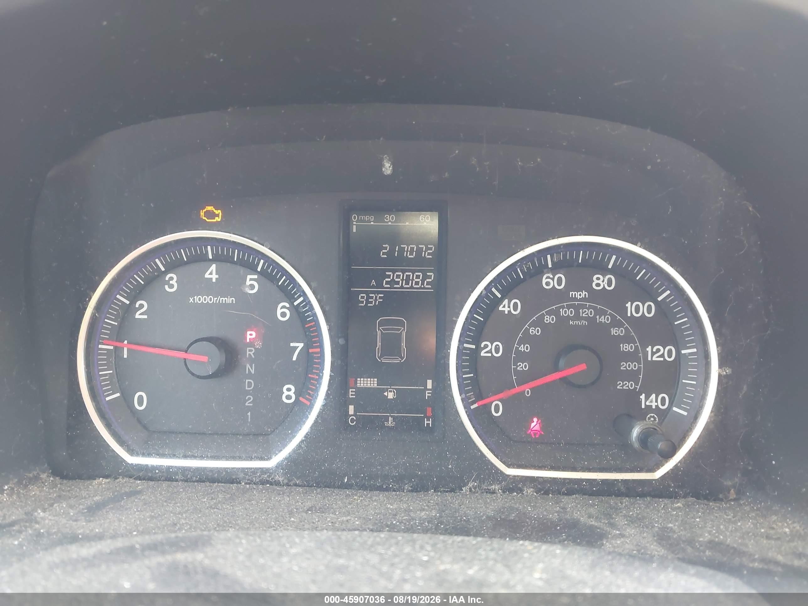 2009 Honda Cr-v Ex-l Black vin: JHLRE48729C012439