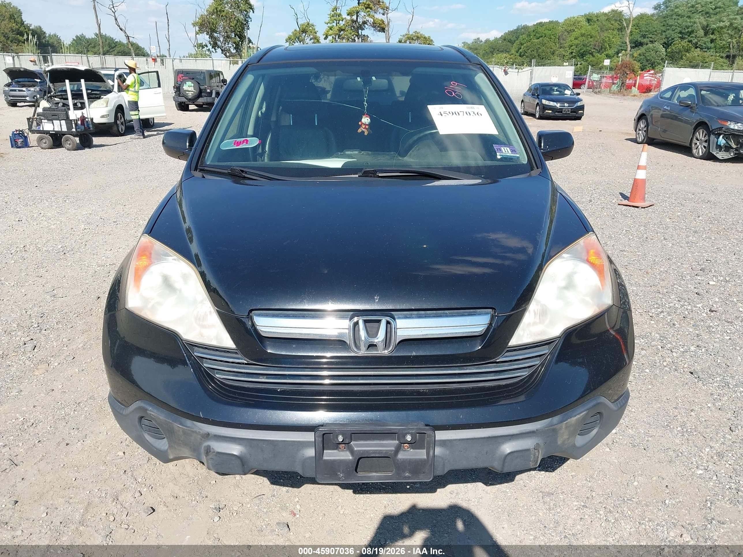 2009 Honda Cr-v Ex-l Black vin: JHLRE48729C012439