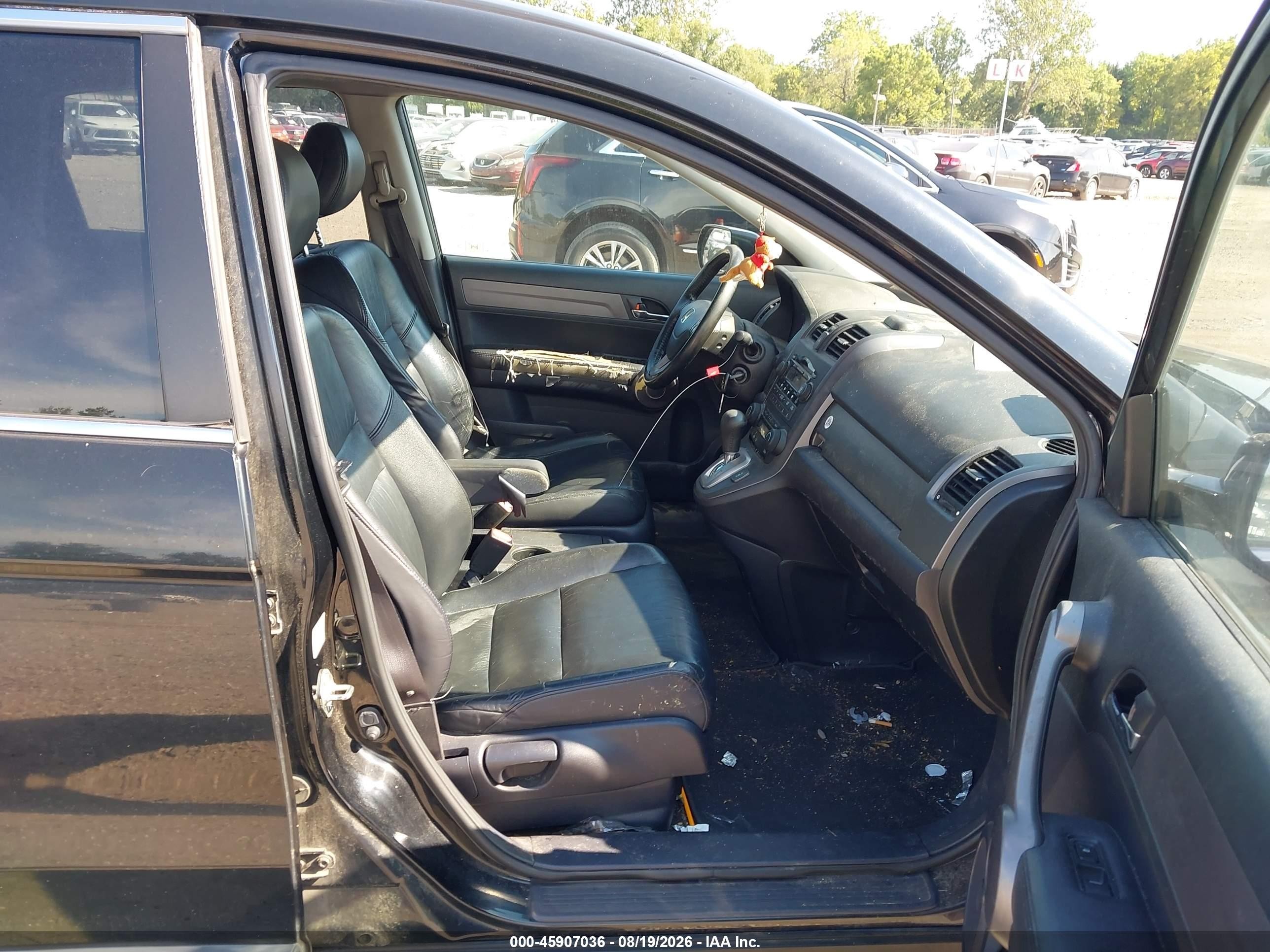 2009 Honda Cr-v Ex-l Black vin: JHLRE48729C012439