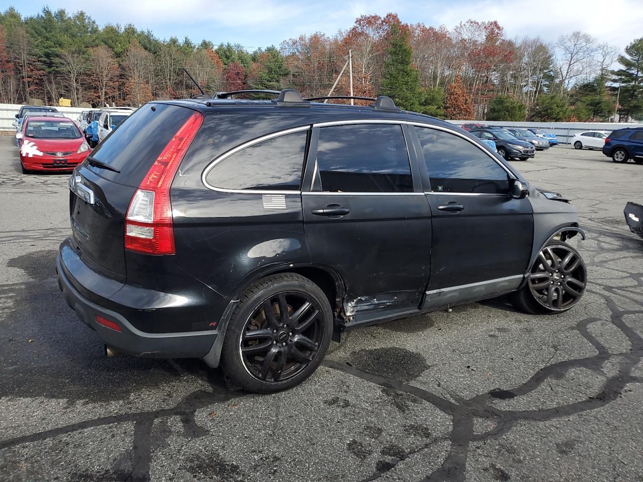 2009 Honda Cr-v Exl Черный vin: JHLRE48729C022601