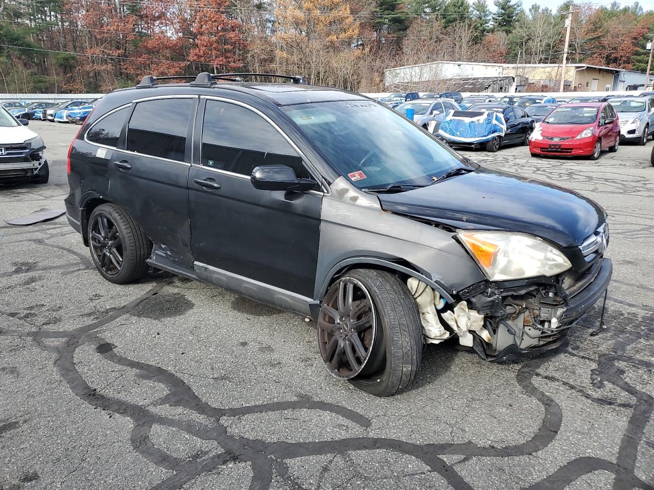 2009 Honda Cr-v Exl Черный vin: JHLRE48729C022601