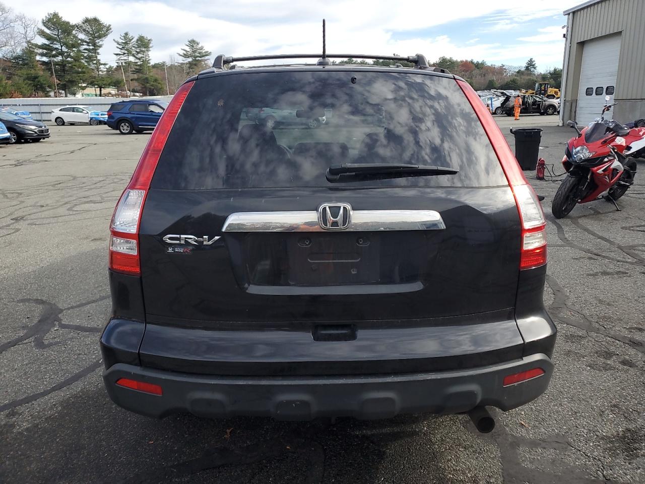 2009 Honda Cr-v Exl Черный vin: JHLRE48729C022601
