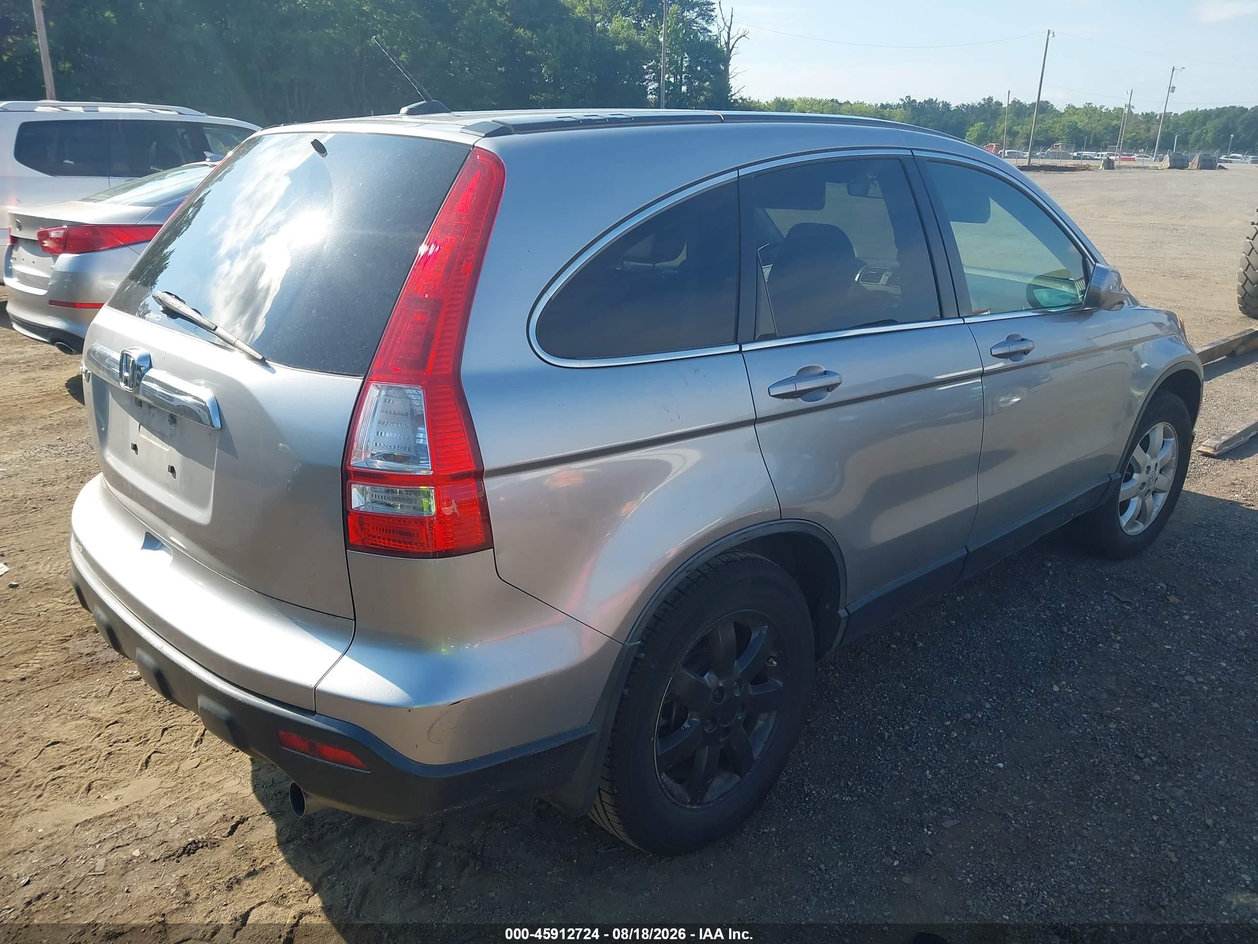 2007 Honda Cr-v Ex-l Серебряный vin: JHLRE48737C007960