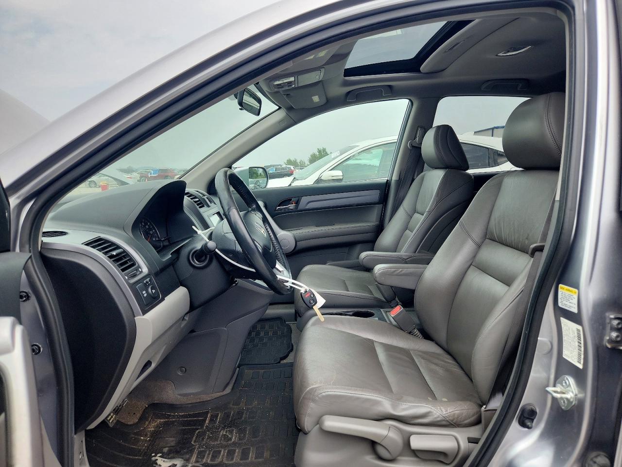 2007 Honda Cr-v Exl Silver vin: JHLRE48737C013337