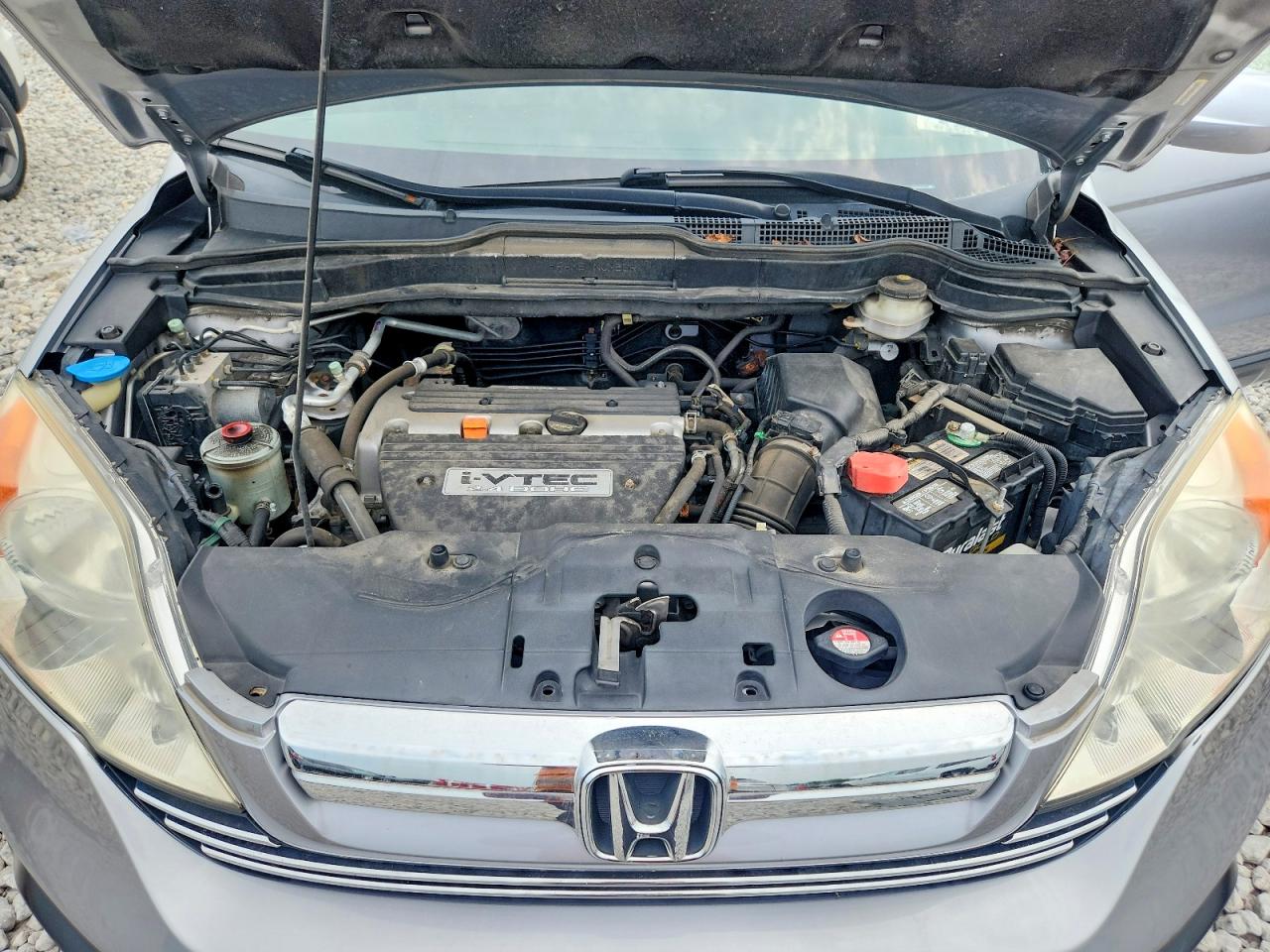 2007 Honda Cr-v Exl Silver vin: JHLRE48737C013337