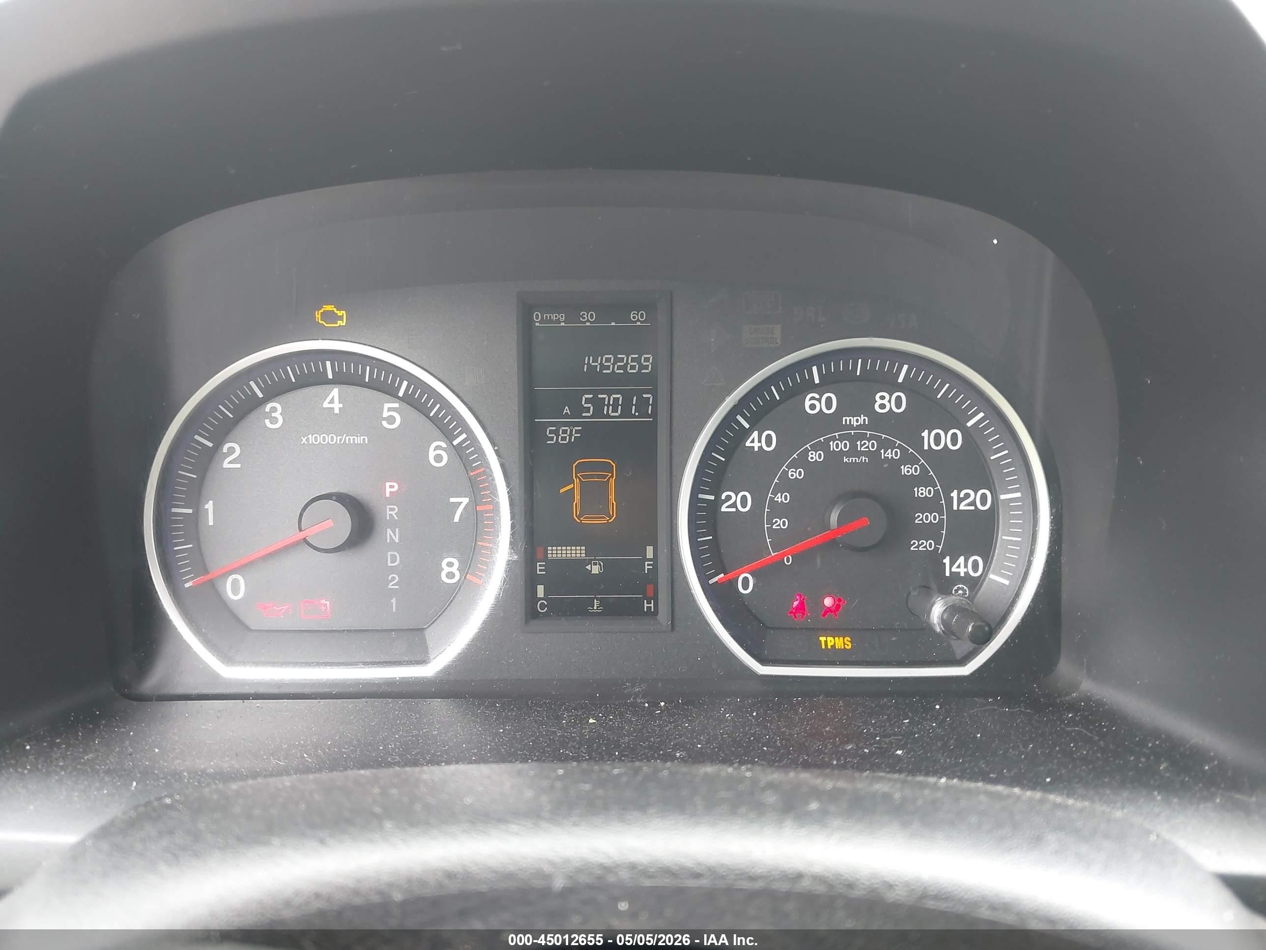 2007 Honda Cr-v Ex-l Black vin: JHLRE48737C015637