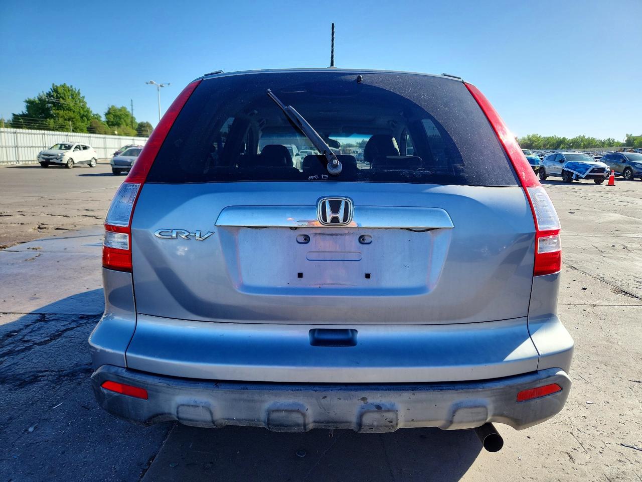 2007 Honda Cr-v Exl Blue vin: JHLRE48737C035919