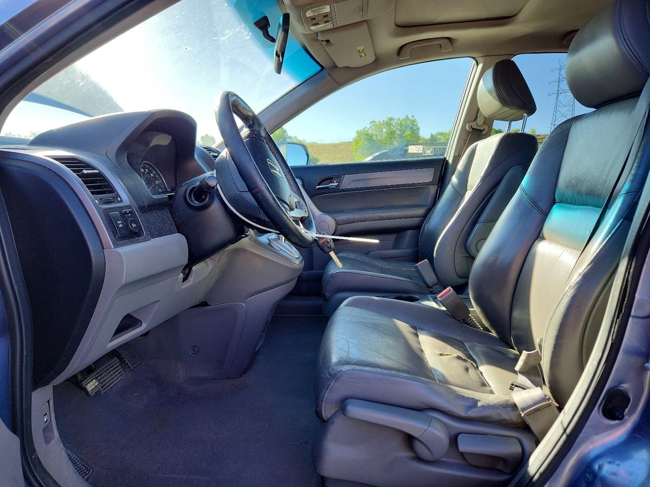 2007 Honda Cr-v Exl Blue vin: JHLRE48737C035919