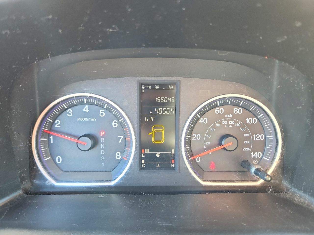 2007 Honda Cr-v Exl Blue vin: JHLRE48737C035919