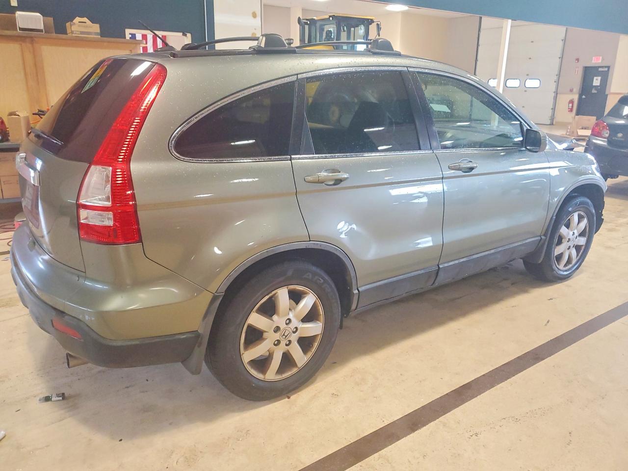 2007 Honda Cr-v Exl Зеленый vin: JHLRE48737C058309