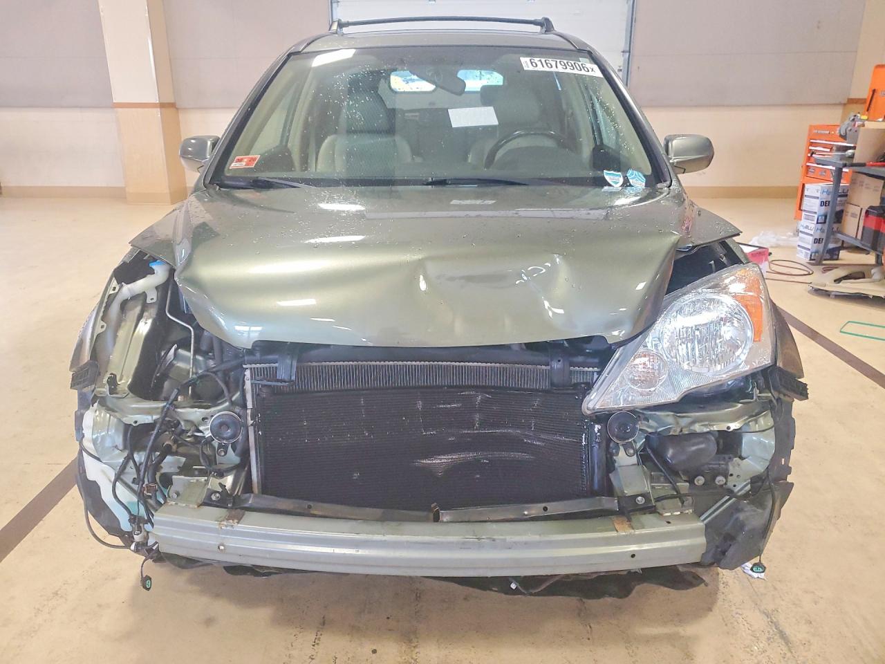 2007 Honda Cr-v Exl Зеленый vin: JHLRE48737C058309