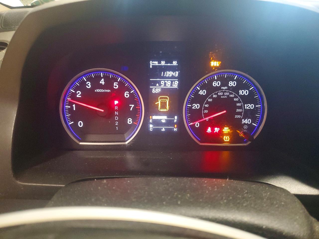 2007 Honda Cr-v Exl Зеленый vin: JHLRE48737C058309