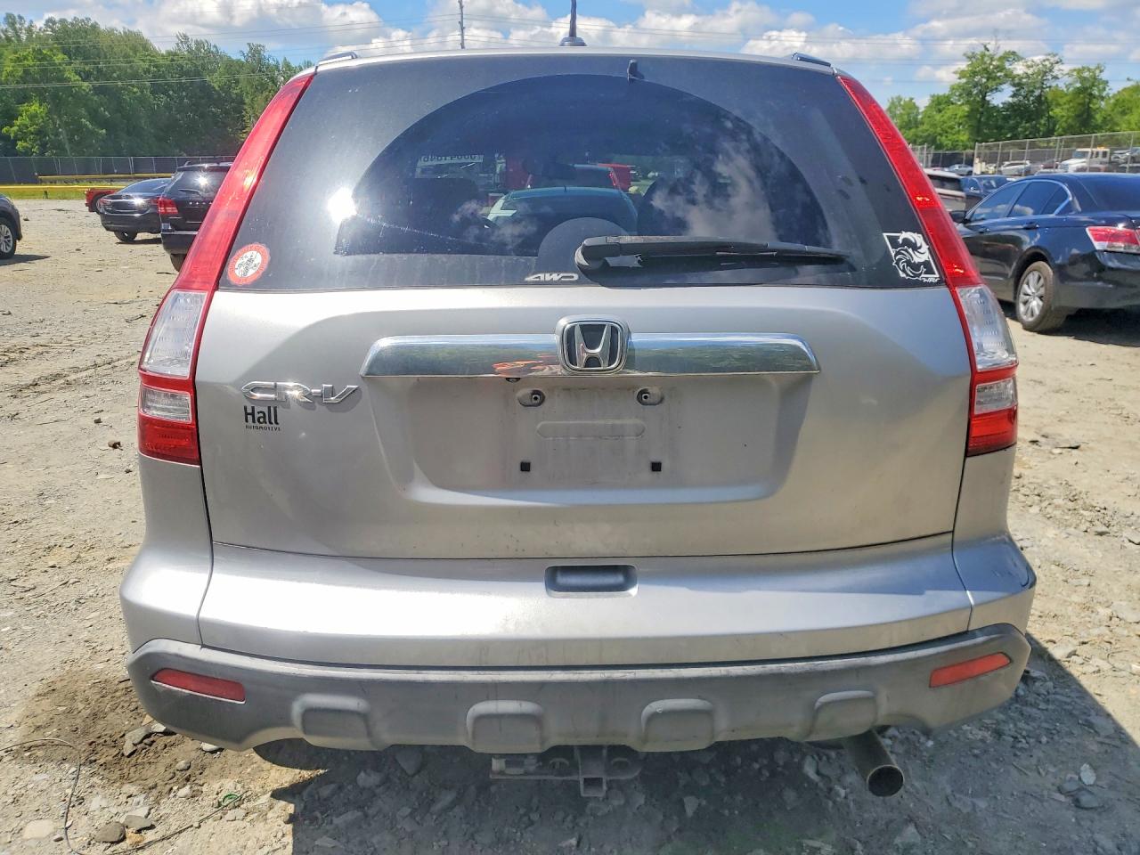 2007 Honda Cr-v Exl Silver vin: JHLRE48737C063980